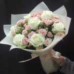 Ванесса.Микс кустовых и одноголовых роз