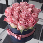 Моно Лиза розовая от интернет-магазина «Цветочная сказка»в Петропавловске-Камчатском